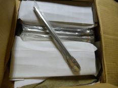 *Box Containing Stainless Steel Tongs