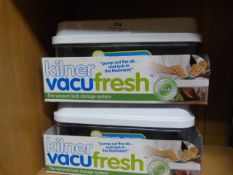 *Two Kilner Vacuum Lock 3.5l Storage Containers