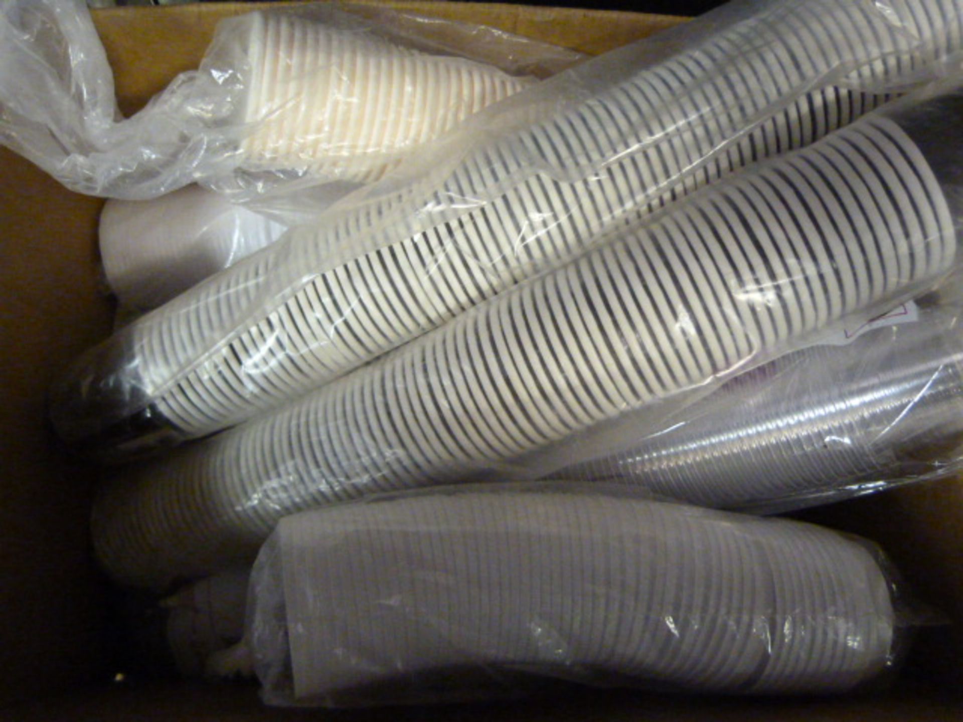 Box Containing Assorted Disposable Cups