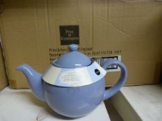 *Box of 6 Lilac Six Cup Filter Teapots