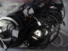 Assorted Computer Leads and Plugs