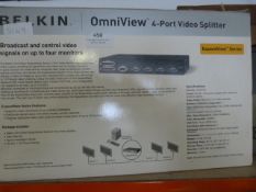 Belkin Omniview Four Way Video Splitter