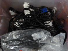 Various Computer Leads and Cables