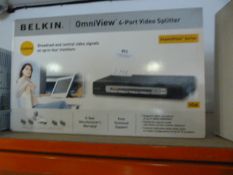 Belkin Omniview Four Way Video Splitter