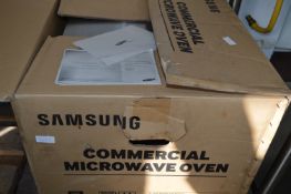 *Samsung 1000W Commercial Microwave