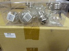 *Box Containing Eight Sets of 12 Mini Light Bulb S