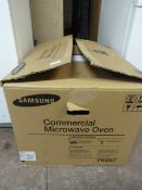 *Samsung Commercial Microwave Oven