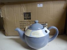 *Box of 6 Lilac Six Cup Filter Teapots