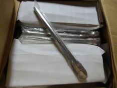 *Box Containing Stainless Steel Tongs