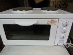 Beko Compact Two Ring Cooker over Oven