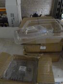 *Three Boxes of Clear Storage Container Lids