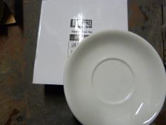 *Box of Six 16cm Cappuccino Saucers