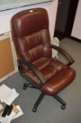 *Executive High Back Leather Chair