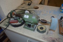 *Bench Mounted Double Head Polisher