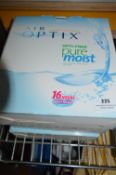 *Three Boxes Containing Airoptix Optifree Pure Moi