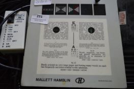 *Mallett Hamblin Eye Test Unit Ref No. 2205-P-1049