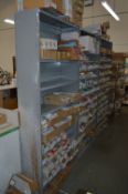 *Three Bays of Adjustable Storage Shelving 300x32x