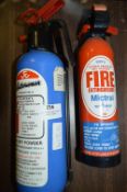Two Fire Extinguishers