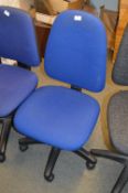 *Operator's Gas Lift Chair (Blue)