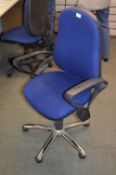 *Gas Lift Operators Armchair (Blue)