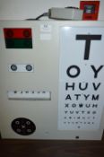 *Wall Mounted Eye Test Unit