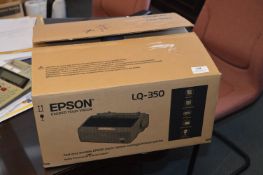 *New and Boxed Epson LQ350 Dotmatrix Printer