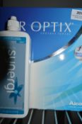 *Box Containing Airoptix Contact Lens Fluid and a