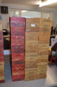 *Approximately 90 Wooden Storage Boxes