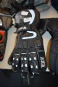 Aqua Frank Thomas Motorcycle Gloves Size;Large