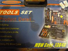 Brookdale Tool Set Including Impact Drill, Hammer,