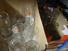 Two Boxes of John Smiths Pint Glasses