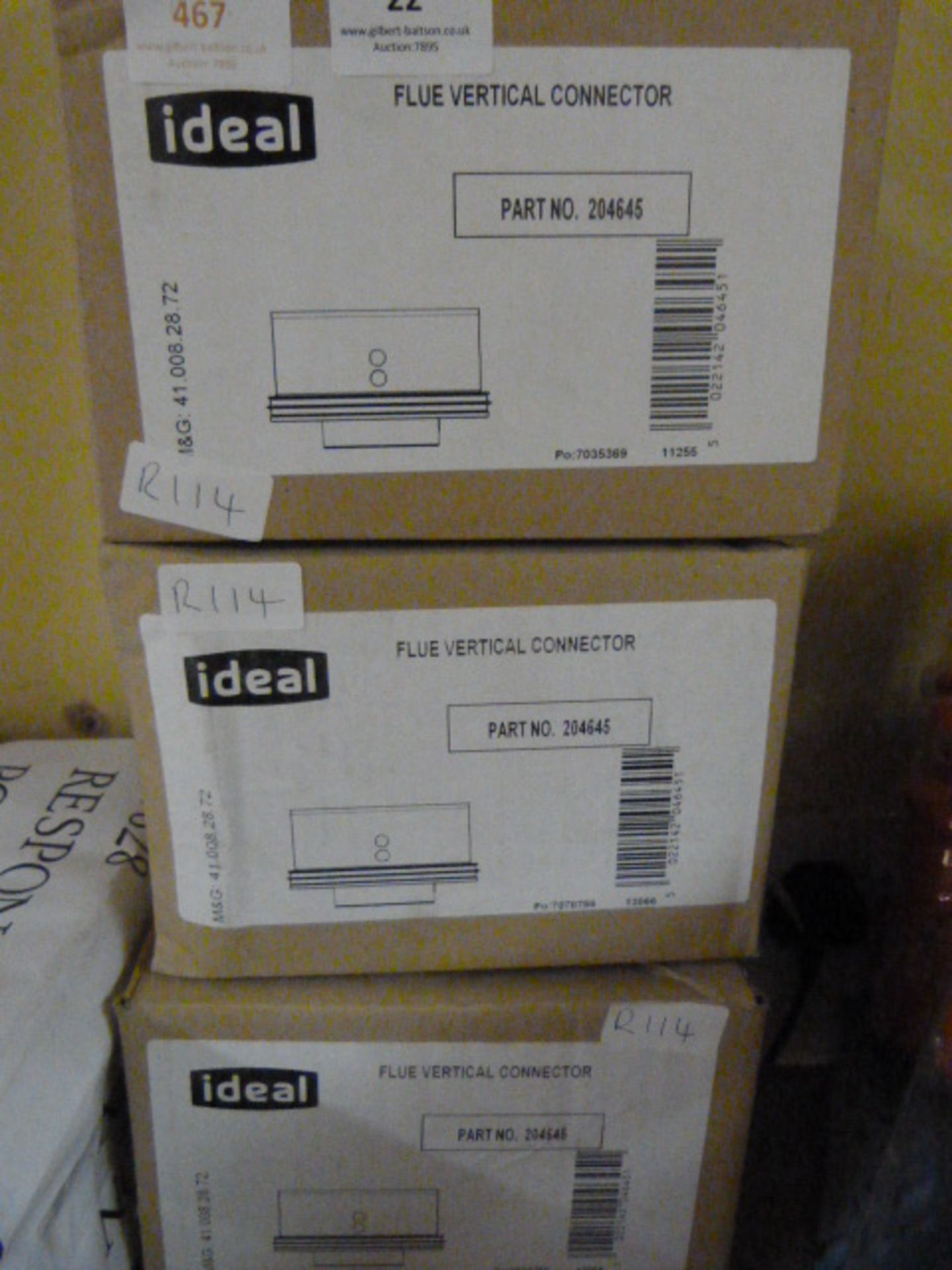 *Three Boxes of Ideal Flu Vertical Connectors