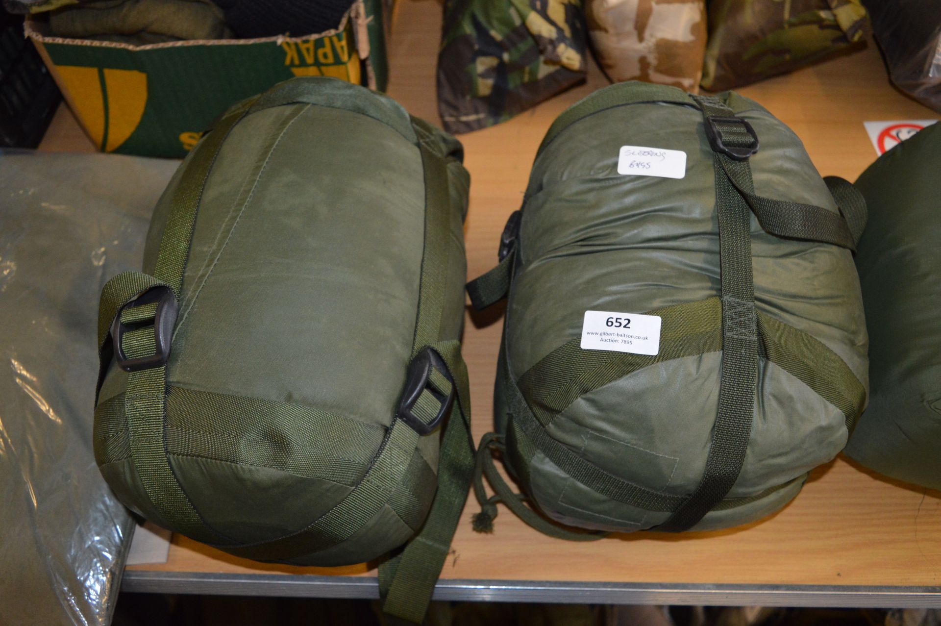 Two Military Sleeping Bags