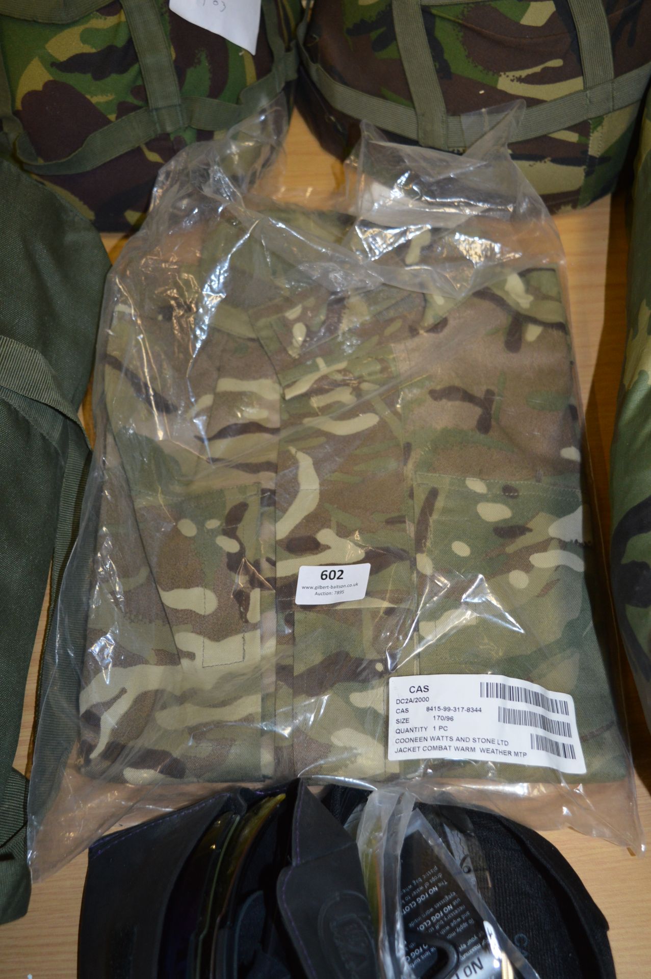 Camouflage Jacket Size:170/96