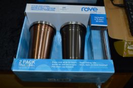 *Rove Stainless Steel Tumbler 2pk