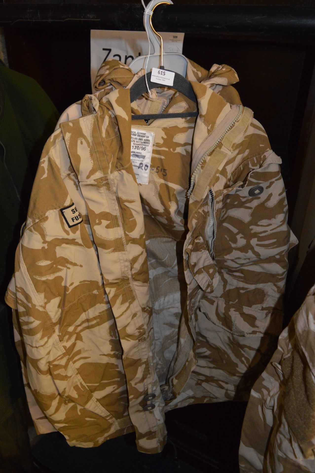 Two Camouflage Hooded Jackets