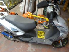 Aragon Moped Reg:YX57 GKF