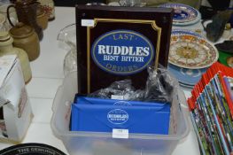 Ruddles Best Bitter; Board, Pub Games and a T-Shir