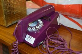 Purple Trim Telephone