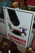 Printed Metal Sign - Guinness for Strength