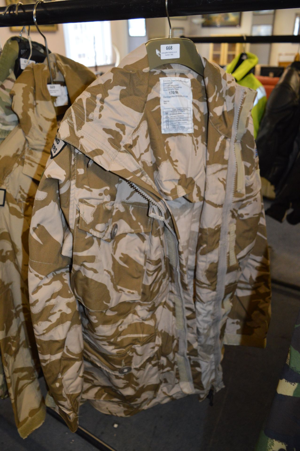 Military Camouflage Jacket Size:170/96