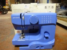 Mini Sewing Machine (Blue