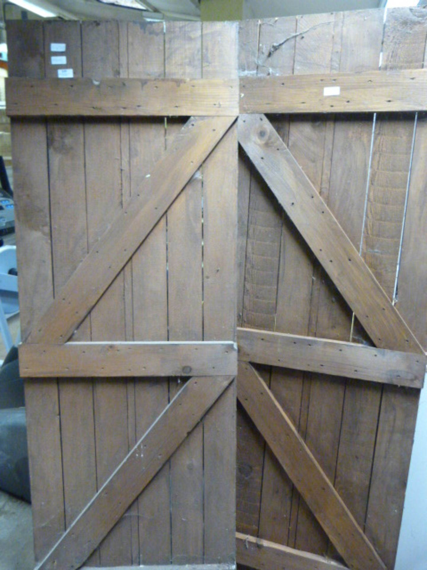 Two Wooden Doors 183x61cm