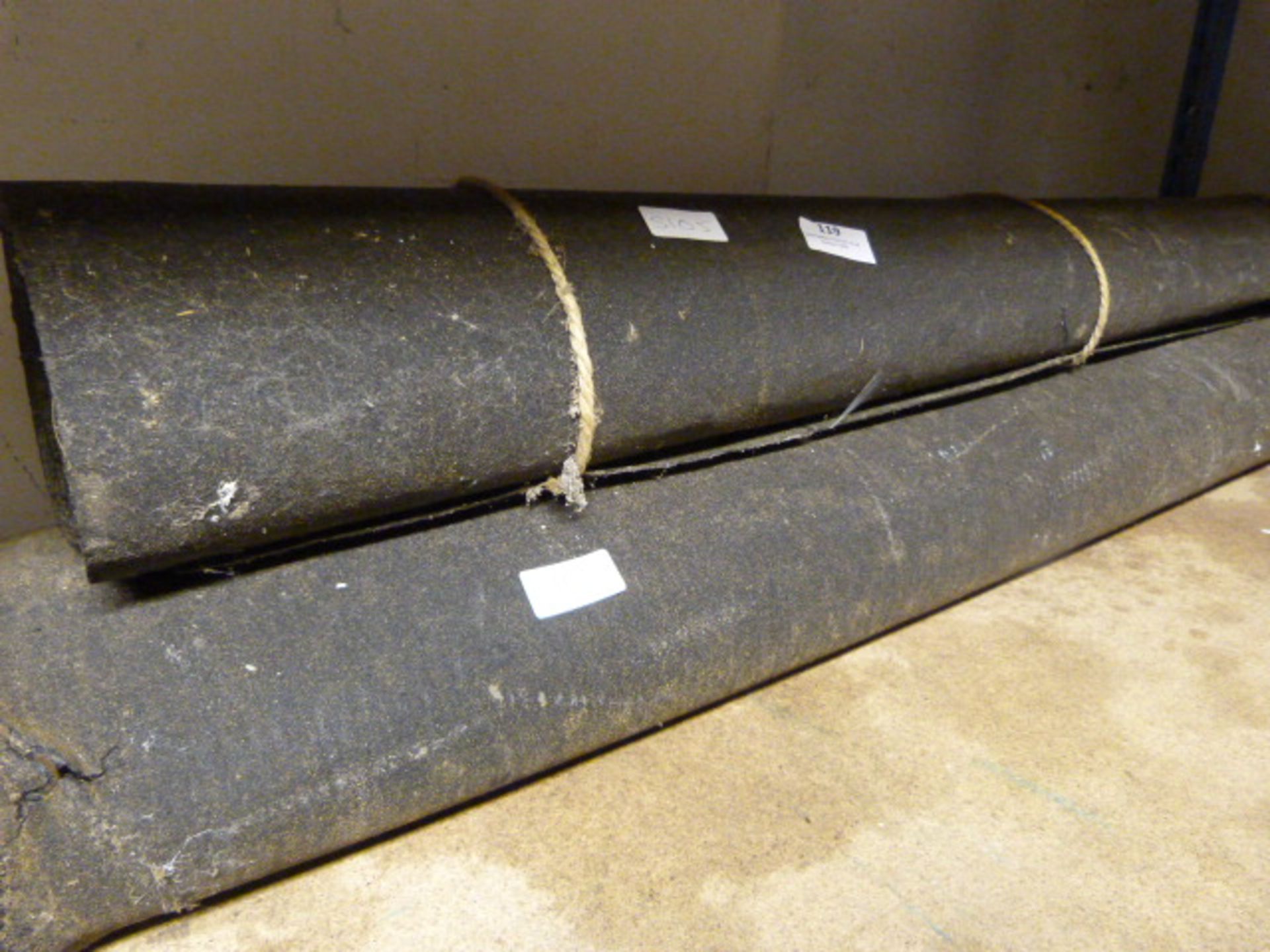 Two Small Rolls of Roofing Felt