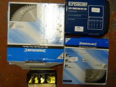 Erbauer Five Piece Forstner Bit Set and Two Large