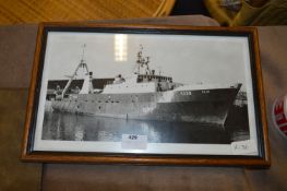 Framed Hull Trawler Photo Print - Arab H238