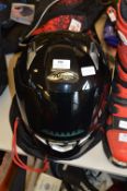 Nitro Motorcycle Helmet (Black) Size:XS