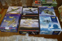 Six Corgi Aviation Archive Model Aircraft