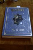 Harry Potter Book - Page to Screen Film Making Jou