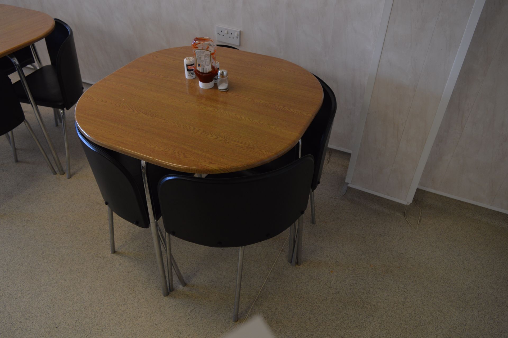 *Eight Square Dining Table with Heat Resistant Top - Image 2 of 2